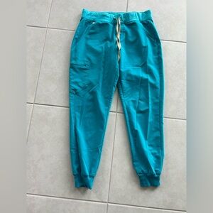 Figs Teal Technical Jogger Pants